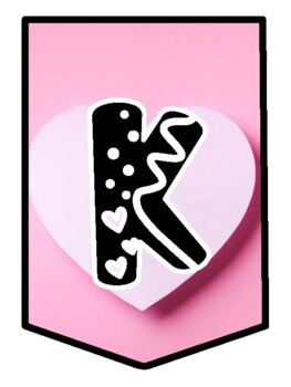 KEEP YOUR HEART HAPPY! Valentine’s Day Bulletin Board Letters
