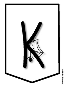 KINDERGARTEN IS SPOOK-TACULAR! Halloween Bulletin Board Letters, Halloween
