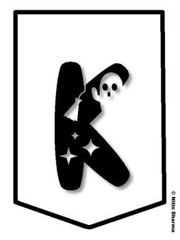 KINDERGARTEN IS SPOOK-TACULAR! Halloween Bulletin Board Letters, Halloween