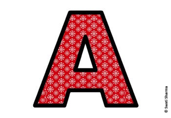 Knitted Ugly Sweater, Winter Bulletin Board Letters, Alphabet Posters