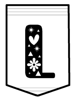 LEARNING IS GROWING!, Spring Bulletin Board Letters