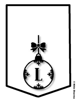 LET THERE BE PEACE! Christmas Bulletin Board Letters