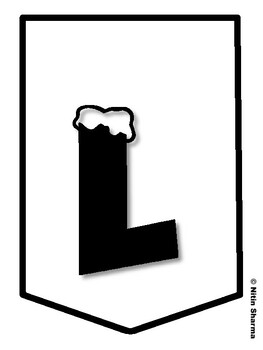 LET THERE BE PEACE! Christmas Bulletin Board Letters