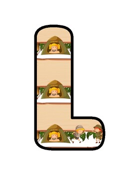 LET'S GO CAMPING! Camping, Welcome Back To School Bulletin Board