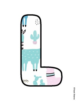 LLAMA TELL YOU A STORY… Alpaca, Llama Bulletin Board Letters