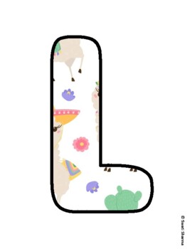LLAMA TELL YOU ABOUT MY HOLIDAYS! Alpaca, Llama Bulletin Board Letters