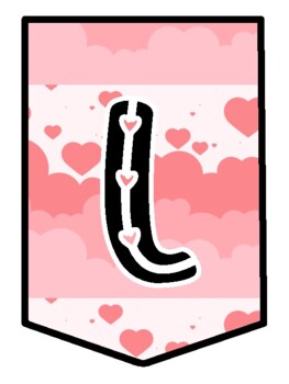 LOVE IS... Valentine’s Day Bulletin Board Letters