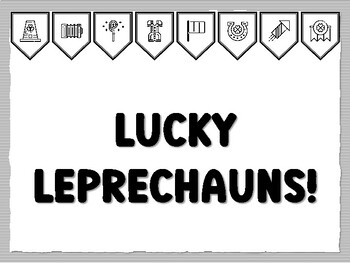 LUCKY LEPRECHAUNS! St. Patrick's Day Bulletin Board Kit, Ready to print