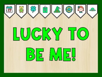 LUCKY TO BE ME! St. Patrick's Day Bulletin Board Kit