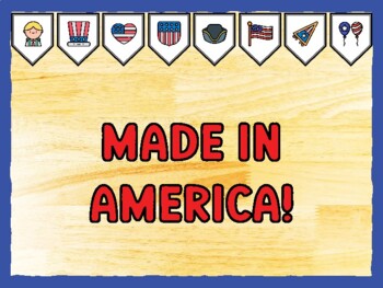 MADE IN AMERICA! Fourth Of July Bulletin Board Kit