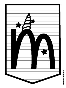 MAGICAL READING CORNER! Unicorn Bulletin Board Letters