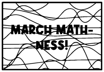 MARCH MATH-NESS! St. Patrick’s Day Activity