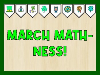 MARCH MATH-NESS! St. Patrick's Day Bulletin Board Kit
