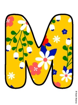 MOVING INTO SPRING! Spring Bulletin Board Letters