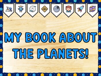 MY BOOK ABOUT THE PLANETS! Galaxy Bulletin Board Kit & Door Décor