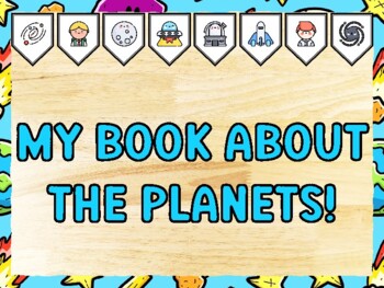 MY BOOK ABOUT THE PLANETS! Universe Bulletin Board Kit & Door Décor