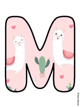 MY CLASS IS LLAMAMZING! Alpaca, Llama Bulletin Board Letters