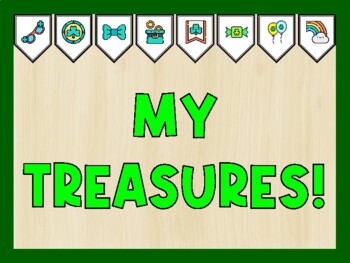 MY TREASURES! St. Patrick's Day Bulletin Board Kit