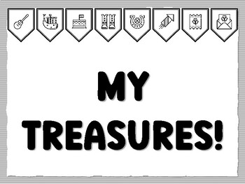 MY TREASURES! St. Patrick's Day Bulletin Board Kit, Ready to print
