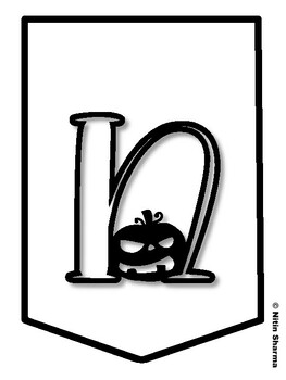 NINTH GRADE IS SPOOK-TACULAR! Halloween Bulletin Board Letters, Halloween B
