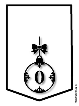 OH DEAR! HAPPY HOLIDAYS! Christmas Bulletin Board Letters