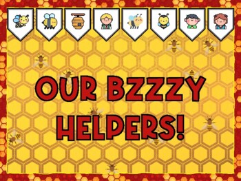 OUR BZZZY HELPERS! Bee Bulletin Board Kit & Door Décor,