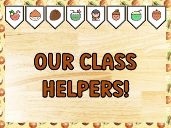 OUR CLASS HELPERS! Nuts Bulletin Board Kit & Door Décor, Nuts Classroom Décor