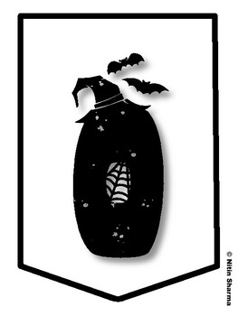 OUR FA-BOO-LOUS WORK! Halloween Bulletin Board Letters, Halloween Banner