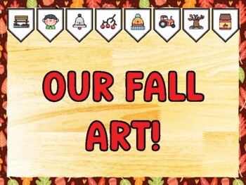 OUR FALL ART! Fall Bulletin Board Kit & Door Décor, Fall Classroom Décor