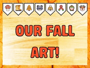 OUR FALL ART! Fall Bulletin Board Kit
