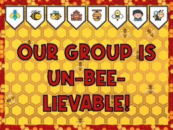 OUR GROUP IS UN-BEE-LIEVABLE! Bee Bulletin Board Kit & Door Décor,