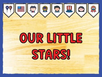 OUR LITTLE STARS! Fourth Of July Bulletin Board Kit