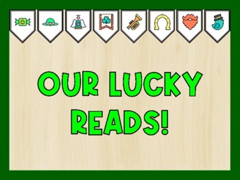 OUR LUCKY READS! St. Patrick's Day Bulletin Board Kit