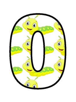 OUR NUMBERS CATERPILLAR! Caterpillar, Welcome Back To School Bulletin Board