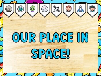 OUR PLACE IN SPACE! Universe Bulletin Board Kit & Door Décor