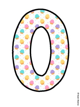 OUR SCHOOL IS A SWEET SUCCESS! Cupcake Bulletin Board Letters