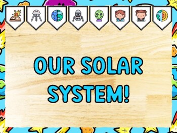 OUR SOLAR SYSTEM! Universe Bulletin Board Kit & Door Décor