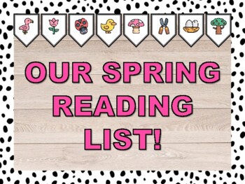 OUR SPRING READING LIST! Spring Bulletin Board & Door Décor Kit
