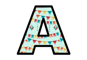 Party, New Year Bulletin Board Letters, Alphabet Posters, Classroom Decor