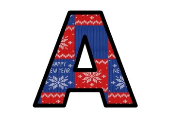 Party, New Year Bulletin Board Letters, Alphabet Posters, Classroom Decor