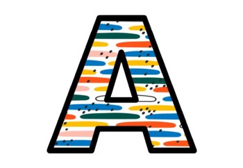 Party, New Year Bulletin Board Letters, Alphabet Posters, Classroom Decor