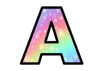 Party, New Year Bulletin Board Letters, Alphabet Posters, Classroom Decor