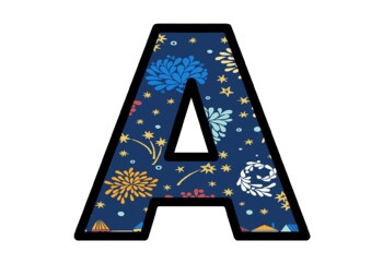 Party, New Year Bulletin Board Letters, Alphabet Posters, Classroom Decor