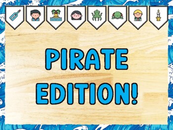 PIRATE EDITION! Pirate Bulletin Board Kit & Door Décor
