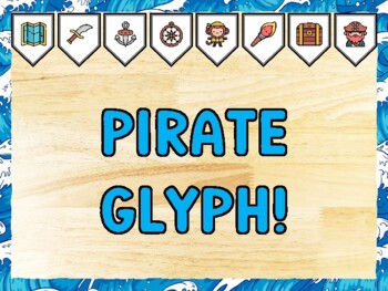 PIRATE GLYPH! Pirate Bulletin Board Kit & Door Décor, Pirate Classroom Décor