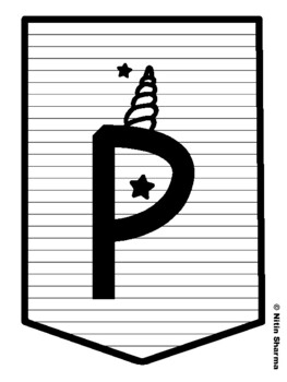 POETRY IS MAGICAL! Unicorn Bulletin Board Letters