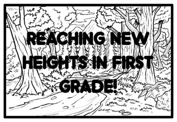 REACHING NEW HEIGHTS IN FIRST GRADE!, Animals Activity, Animals Coloring Page