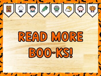 READ MORE BOO-KS! Halloween Bulletin Board Kit & Door Décor