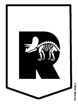 READERS ROAM HERE! Dinosaurs Bulletin Board Letters