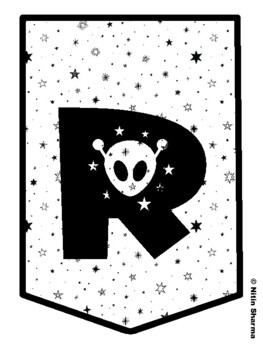 READING IS A BLAST! Galaxy Bulletin Board Letters